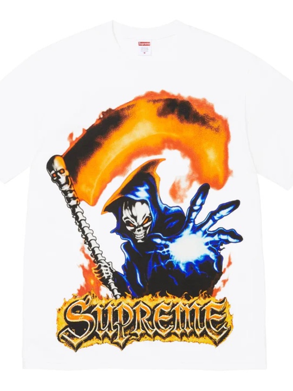 Supreme Grim Reaper Tee White